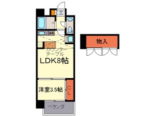 エステ－トモアシャト－薬院の物件間取画像